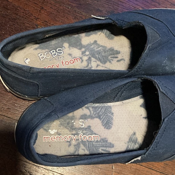 BOBS flats shoes Color Blue Size 8 - Picture 2 of 5